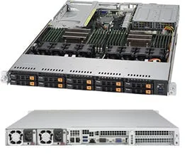 Supermicro 1U SuperServer 1028U-TN10RT+ (Complete System Only) (SYS-1028U-TN10RT+)