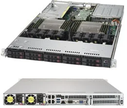 Supermicro 1U SuperServer 1028UX-LL1-B8 (Complete System Only) (SYS-1028UX-LL1-B8)