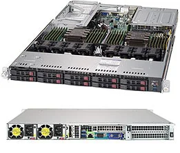 Supermicro 1U SuperServer 1029U-E1CR25M (Complete System Only) (SYS-1029U-E1CR25M)