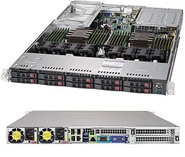 Supermicro 1U SuperServer 1029U-E1CRTP2 (Complete System Only) (SYS-1029U-E1CRTP2)