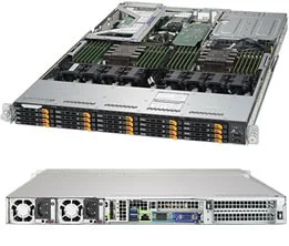 Supermicro 1U SuperServer 1029UZ-TN20R25M (Complete System Only) (SYS-1029UZ-TN20R25M)