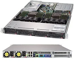 Supermicro 1U SuperServer 6019U-TRTP2 (Complete System Only) (SYS-6019U-TRTP2)