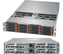 Supermicro 2U SuperServer 6029BT-HNC0R (Complete System Only) (SYS-6029BT-HNC0R)