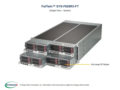 Supermicro 4U SuperServer F628R3-FT (SYS-F628R3-FT)