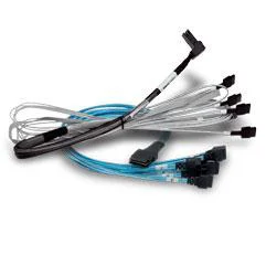 Broadcom BCM CABLE 1M SFF8654 X8 TO 1x SFF8654 X8