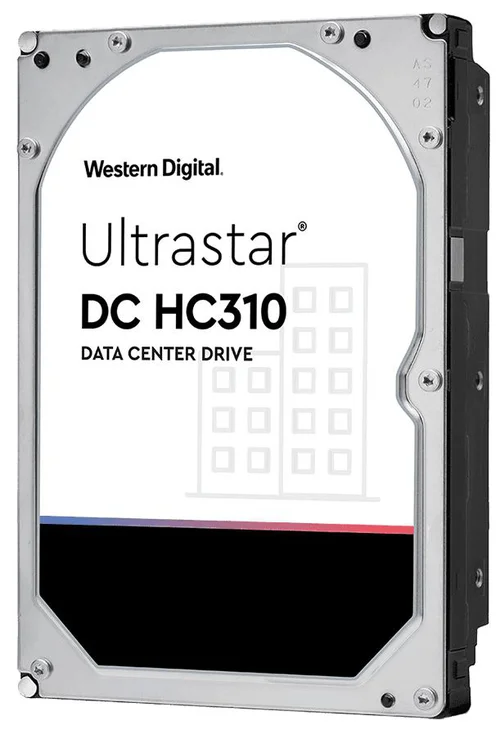 Western Digital CAP HC310 6TB 256MB SATA Ult 4KN SE DC H