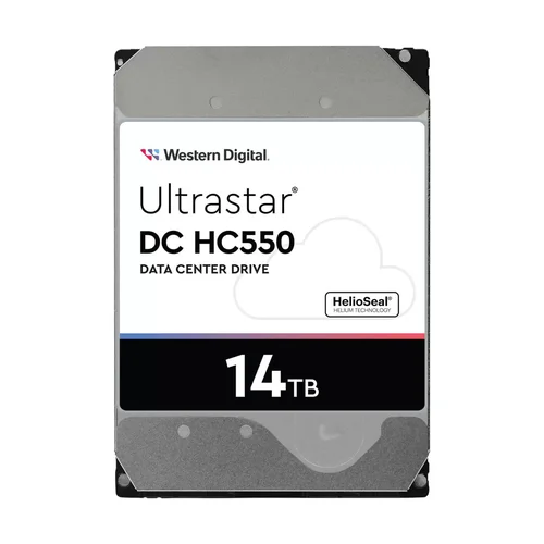 Western Digital 3.5in 26.1 14TB 512 7200RPM SAS ULTRA 512E SE P3 DC HC550 - WUH721814AL5204