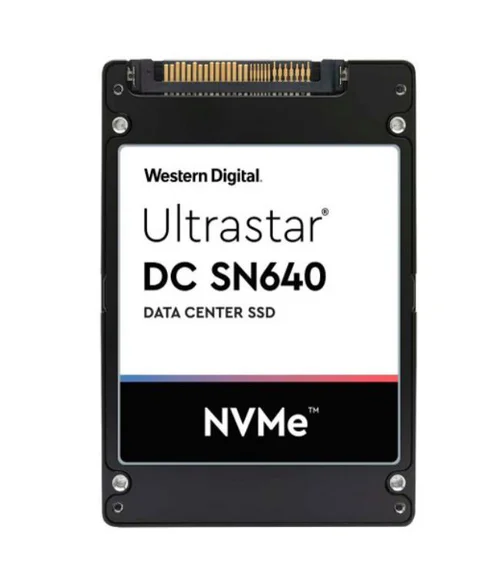Western Digital ULTRASTAR DC SN640 SFF-7 3840GB PCIE TLC RI-0.8DW/D BICS4 SE