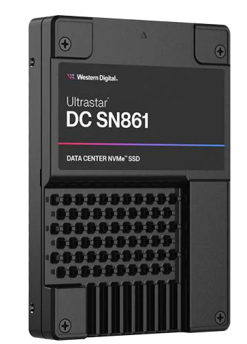 Western Digital DC SN861 BICS6 NVMe U.2 7% OP 1.92TB SE