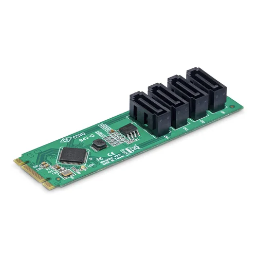 StarTech 4-Port M.2 to SATA Adapter Card