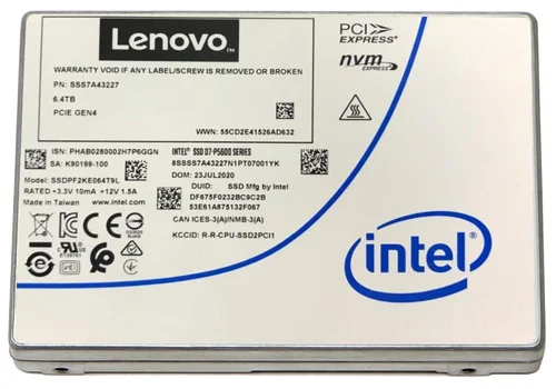 Lenovo 2.5 U.2 P5620 6.4TB NVMe HS