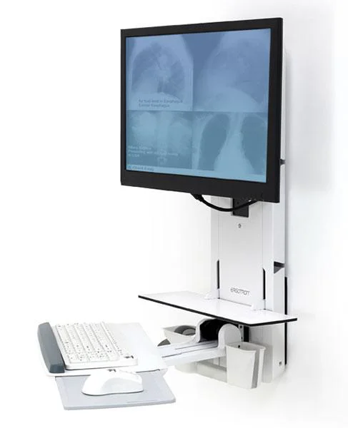 Ergotron 61-080-062/Patient Room VL18 STS WM BW