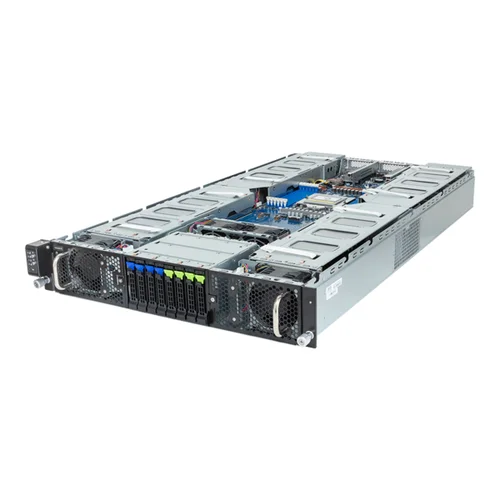 GIGABYTE G293-Z20-AAP1 - HPC/AI Server - EPYC 9004 - 2U UP 8 x PCIe Gen4 GPUs (with PCIe switches)