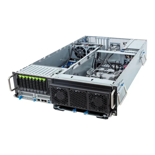 GIGABYTE G363-SR0-LAX1 - HPC/AI Server - 5th/4th Gen Intel Xeon Scalable - 3U DP HGX H100 4-GPU DLC