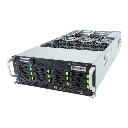 GIGABYTE G493-SB2-AAP1 - HPC/AI Server - 5th/4th Gen Intel Xeon Scalable - 4U DP 8 x PCIe Gen5 GPUs (with PCIe switches)