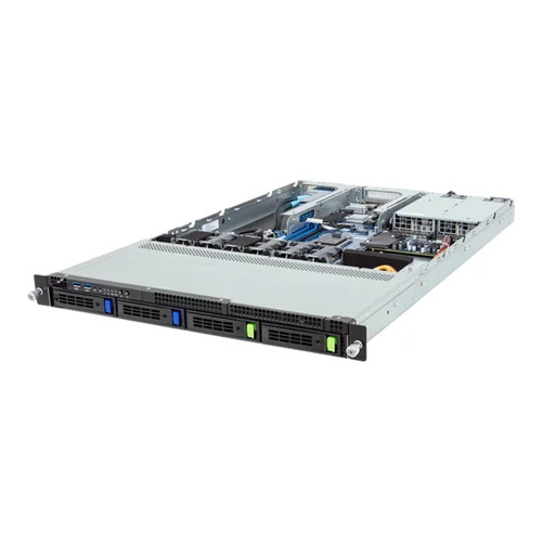 GIGABYTE R133-X10-AAA2 - Rack Server - Intel Xeon E-2400 - 1U UP 4-Bay Gen4 NVMe/SATA