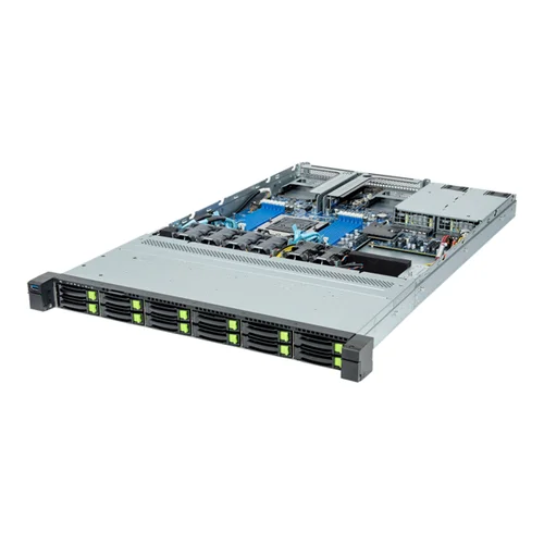 GIGABYTE R163-Z32-AAH1 - Rack Server - EPYC 9004 - 1U UP 12-Bay Gen4 NVMe/SATA/SAS (12 x NVMe) Titanium