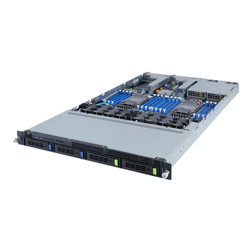 GIGABYTE R182-34A - Rack Server - 3rd Gen Intel Xeon Scalable - 1U DP 4-Bay Gen4 NVMe/SATA/SAS