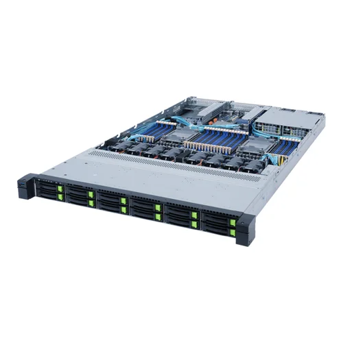 GIGABYTE R182-NC0 - Rack Server - 3rd Gen Intel Xeon Scalable - 1U DP 12-Bay Gen4 NVMe/SATA/SAS