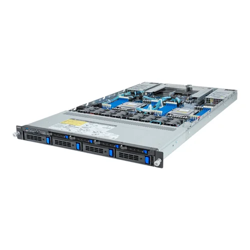 GIGABYTE R183-Z91-AAV2 - Rack Server - EPYC 9004 - 1U DP 8-Bay SATA/SAS Titanium