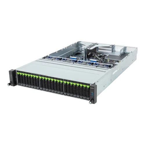 GIGABYTE R263-Z36-AAJ1 - Rack Server - EPYC 9004 - 2U UP 24-Bay Gen5 NVMe Titanium