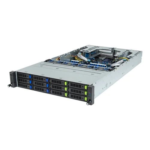 GIGABYTE R282-P92 - Rack Arm Server - Ampere Altra Max - 2U DP 12-Bay Gen4 NVMe/SATA