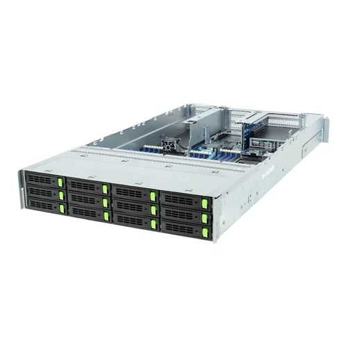 GIGABYTE R283-SF0-IAL1 - Rack Server - 5th/4th Gen Intel Xeon Scalable - 2U DP 4 x PCIe Gen5 GPUs Immersion