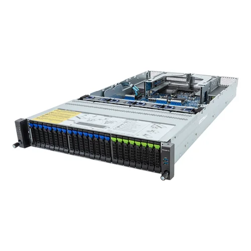 GIGABYTE R283-Z92-AAJ2 - Rack Server - EPYC 9004 - 2U DP 24-Bay Gen4 NVMe/SATA/SAS