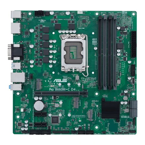 ASUS ASUS Pro B660M-C D4-CSM motherboard Micro-ATX LGA1700 4 DIMMS
