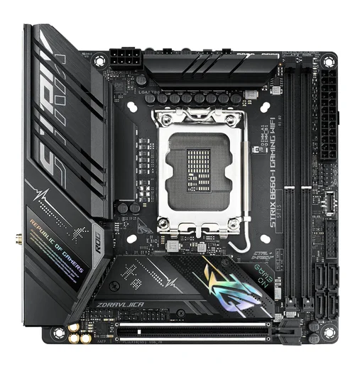 ASUS Motherboard ASUS RS B660M-I Game Wif DDR5 LGA1700 mATX 90MB19C0-M1EY0 retail