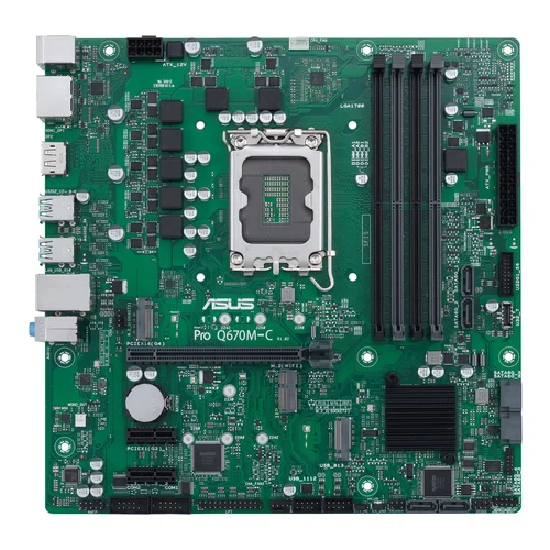 ASUS Motherboard ASUS Pro Q670M-C-CSM mATX 90MB19E0-M0EAYC retail