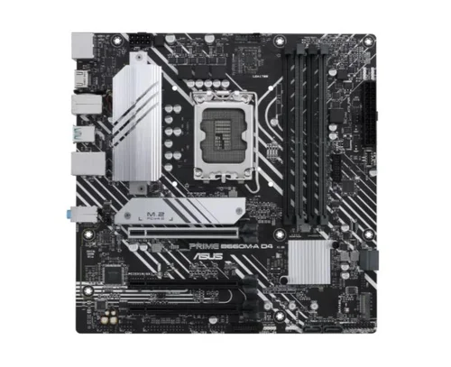 ASUS Motherboard ASUS PRIME B660M-A D4 CSM LGA1700 mATX 90MB19K0-M1EAYC retail