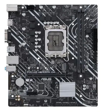 ASUS Motherboard ASUS PRIME H610M-K D4 LGA1700 mATX 90MB1A10-M0EAY0 retail