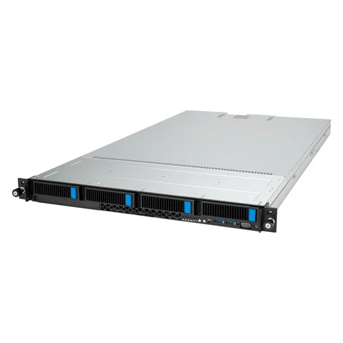 ASUS RS500A-E12-RS4U Socket SP5 Rack (1U) Zwart, Zilver