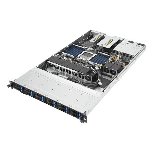 ASUS RS501A-E12-RS4/1G/1600W/OCP | 90SF03Y1-M000D0 | AMD EPYC™ 9005 single-processor 1U server that supports up to 24 DIMM, four NVMe, three PCIe® 5.0 slots, two M.2, OCP 3.0, two single-slot GPUs, and ASUS ASMB11-iKVM.