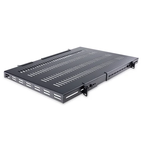 StarTech 1U Adjustable Vented Rack Mount Shelf