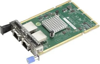 Supermicro SuperMicro AIOM Dual-Port 1GbE RJ45,based on i350-AM2 with 0.5U Bra