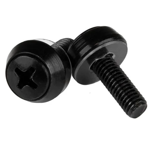 StarTech M5 Mounting Screws - 50 Pack Black