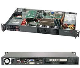 Supermicro Supermicro Black 1U SC510FT Chassis w/ 203W Power Supply,RoHS