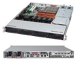 Supermicro Chassis CSE-815TQ-R654CB