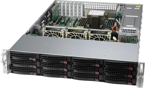 Supermicro Chassis CSE-826BAC12-R802LPB