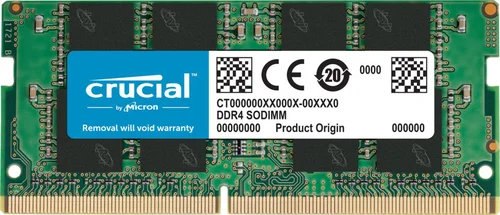 Crucial 8 GB DDR4-RAM SO-DIMM PC2666 Crucial CL19 (CT8G4SFRA266)
