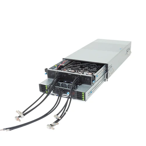 GIGABYTE HPC/AI Server - AMD EPYC™ 9005/9004 - 4U DP HGX™ H200 8-GPU DLC (G4L3-ZD1-LAX3)