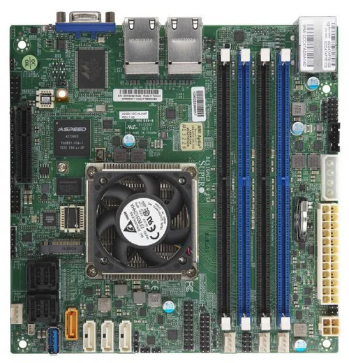 Supermicro Motherboard Intel MBD-A2SDI-8C+-HLN4F-B
