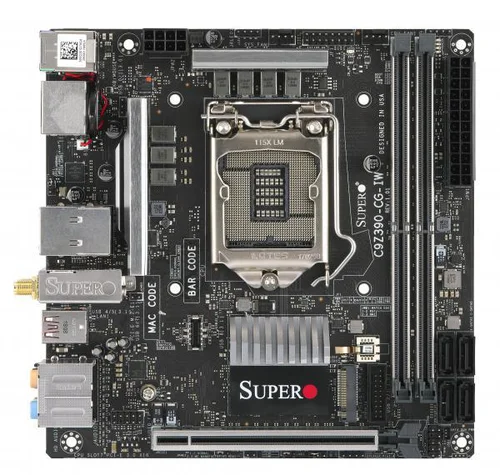 Supermicro Motherboard Intel MBD-C9Z390-CG-IW-O