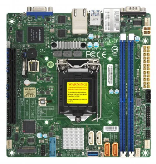 Supermicro Motherboard Intel MBD-X11SCL-IF-O