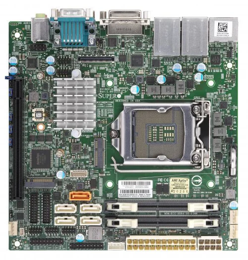 Supermicro Motherboard X11SCV-Q Single 8th/9th Generation Intel® Core i9/Core i7/Core i5/Core i3/Pentium®/Celeron® Processor