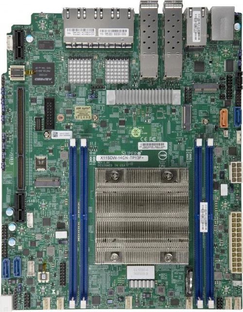 Supermicro Motherboard Intel MBD-X11SDW-14CN-TP13F+-B