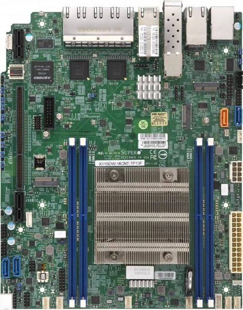 Supermicro Motherboard Intel MBD-X11SDW-14CNT-TP13F-O
