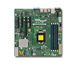 Supermicro Motherboard X11SSM-F Single Intel® Celeron®Intel® Pentium®Intel® 7th/6th Generation Core i3 series Intel® Xeon® processor E3-1200 v6/v5